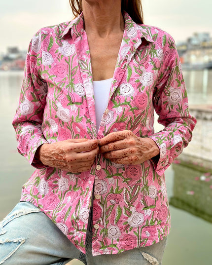 Blockprint Blouse (limited Edition)