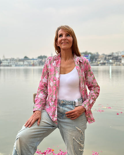 Blockprint Blouse (limited Edition)