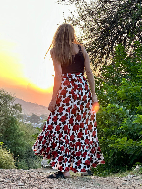 Flamenco Rok Rozen Wit