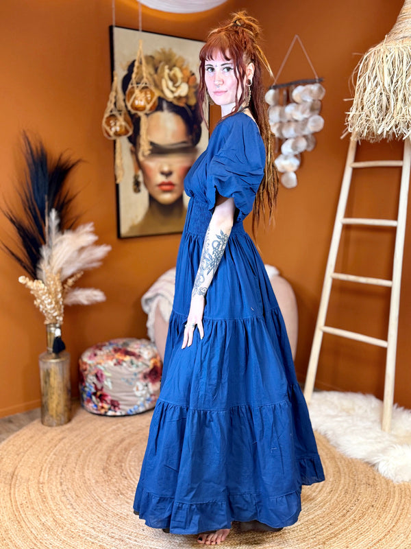 Tara Jurk Lang Blauw