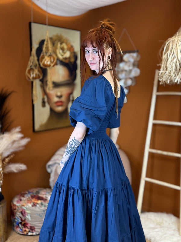 Tara Jurk Lang Blauw