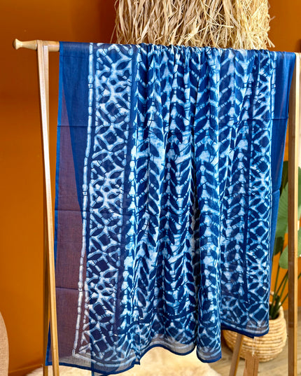 Pushpa Scarf Blockprint