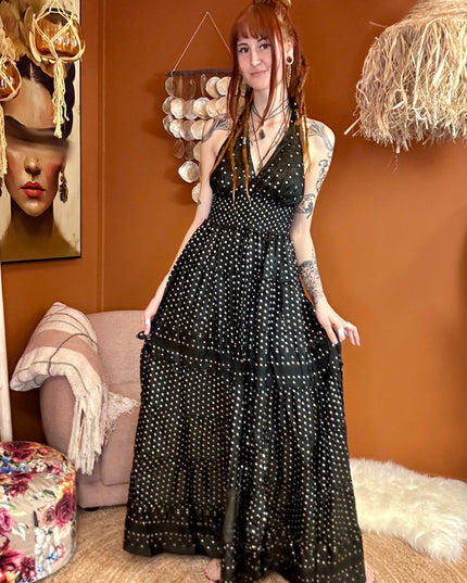 Zamira Vintage Silk Dress