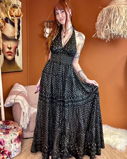 Zamira Vintage Silk Dress