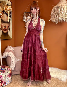 Zamira Vintage Silk Dress