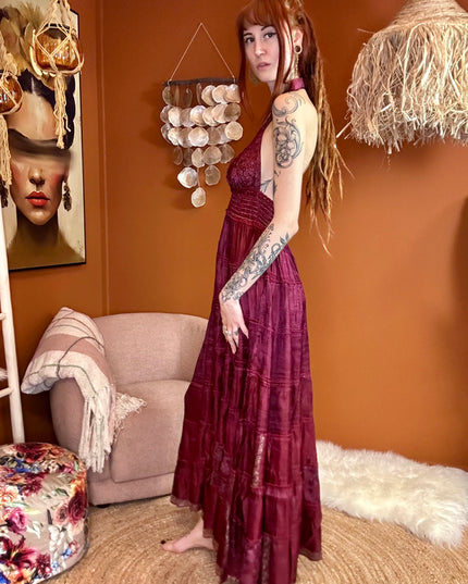 Zamira Vintage Silk Dress