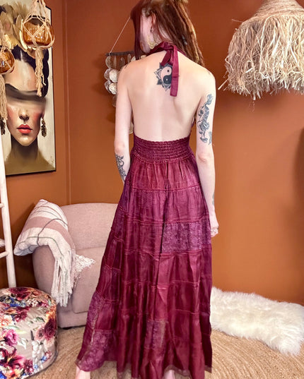 Zamira Vintage Silk Dress