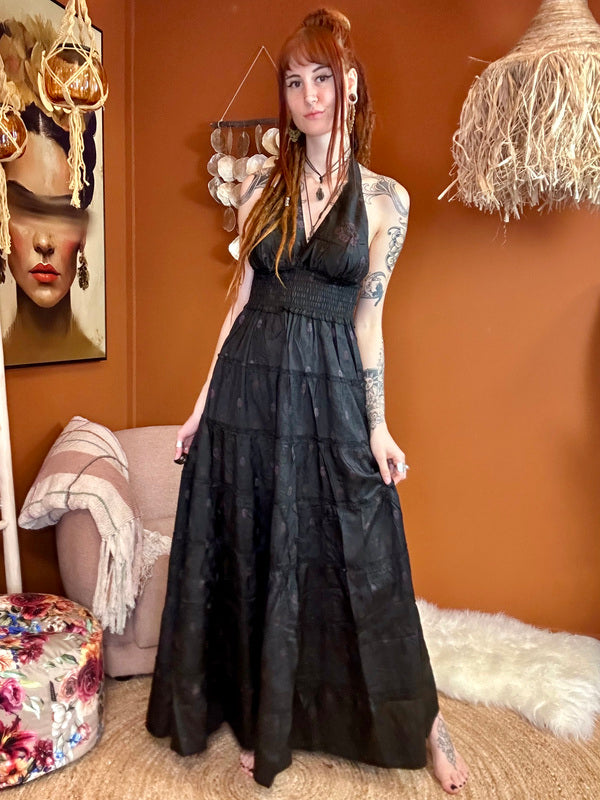 Zamira Vintage Silk Dress