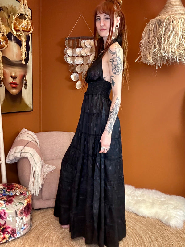 Zamira Vintage Silk Dress