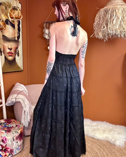 Zamira Vintage Silk Dress