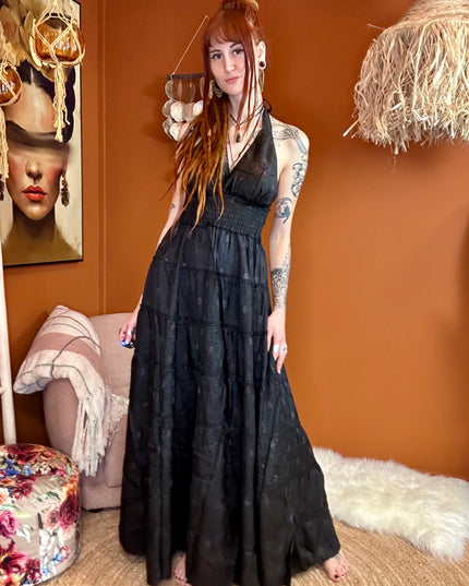 Zamira Vintage Silk Dress