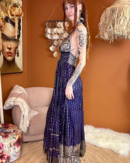 Zamira Vintage Silk Dress