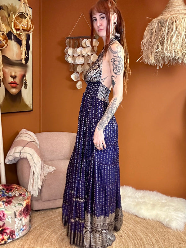 Zamira Vintage Silk Dress