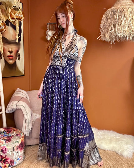 Zamira Vintage Silk Dress