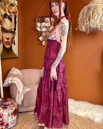 Zamira Vintage Silk Dress