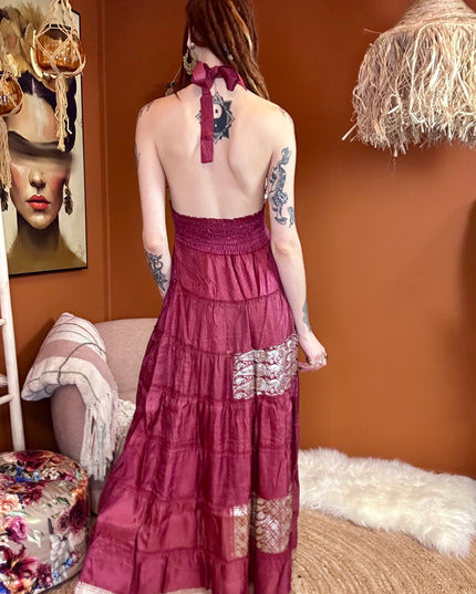 Zamira Vintage Silk Dress