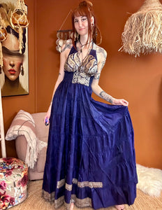 Zamira Vintage Silk Dress