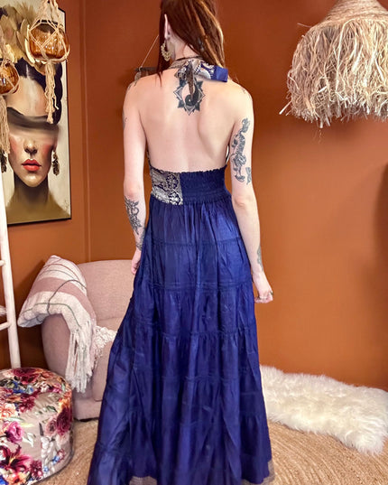 Zamira Vintage Silk Dress