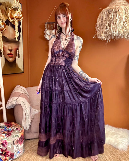 Zamira Vintage Silk Dress