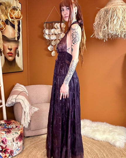 Zamira Vintage Silk Dress