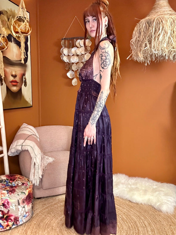 Zamira Vintage Silk Dress