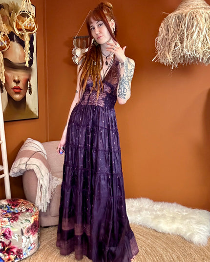 Zamira Vintage Silk Dress