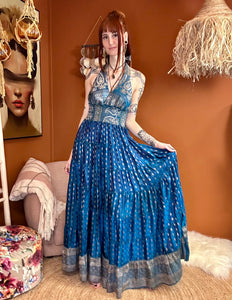 Zamira Vintage Silk Dress