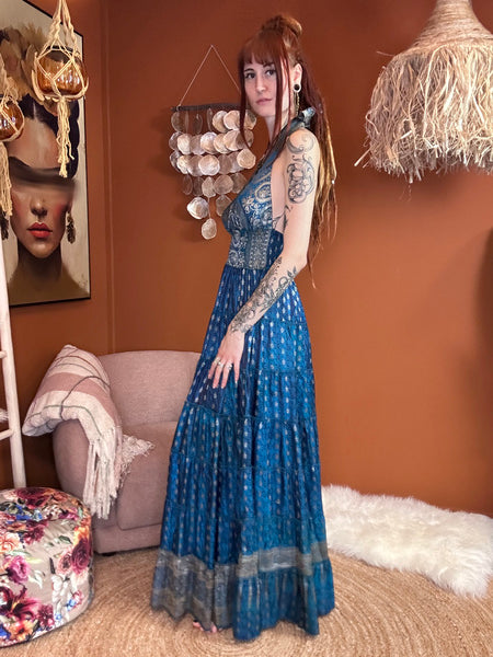 Zamira Vintage Silk Dress