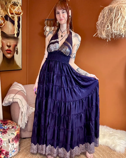 Zamira Vintage Silk Dress