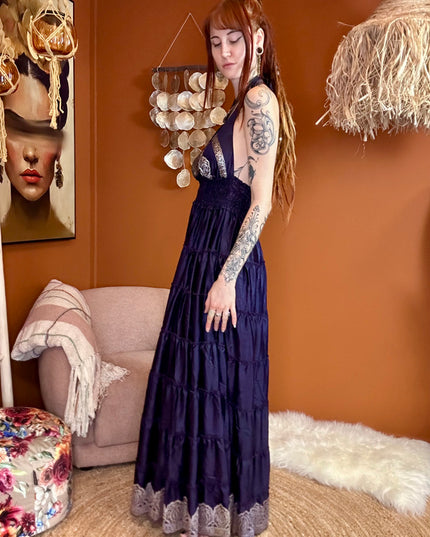 Zamira Vintage Silk Dress