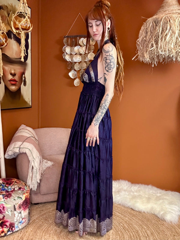 Zamira Vintage Silk Dress