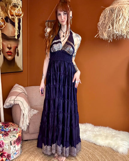 Zamira Vintage Silk Dress