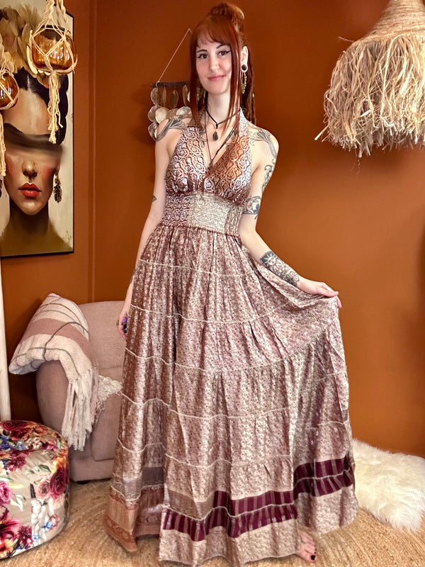 Zamira Vintage Silk Dress