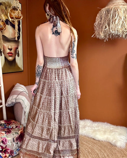 Zamira Vintage Silk Dress