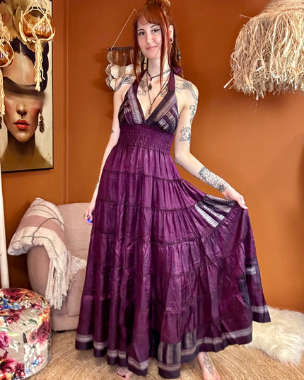 Zamira Vintage Silk Dress