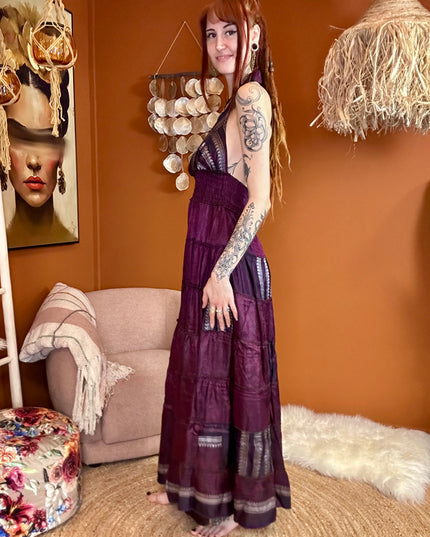 Zamira Vintage Silk Dress