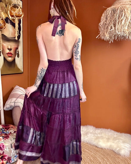 Zamira Vintage Silk Dress