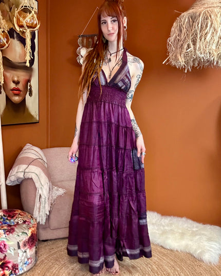 Zamira Vintage Silk Dress