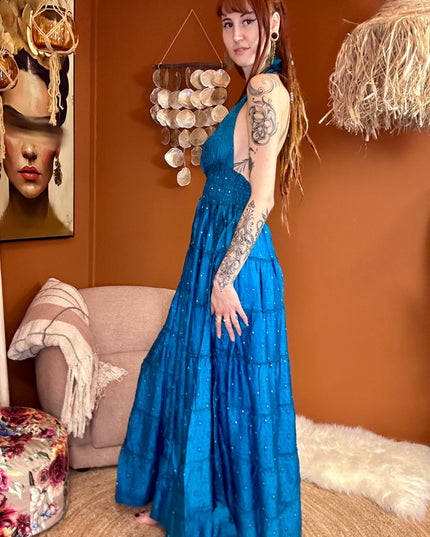 Zamira Vintage Silk Dress