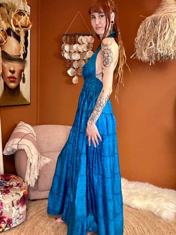 Zamira Vintage Silk Dress