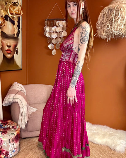 Zamira Vintage Silk Dress