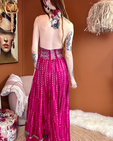 Zamira Vintage Silk Dress