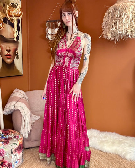 Zamira Vintage Silk Dress