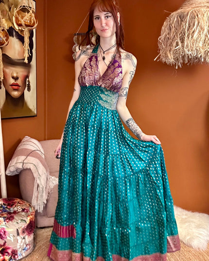 Zamira Vintage Silk Dress