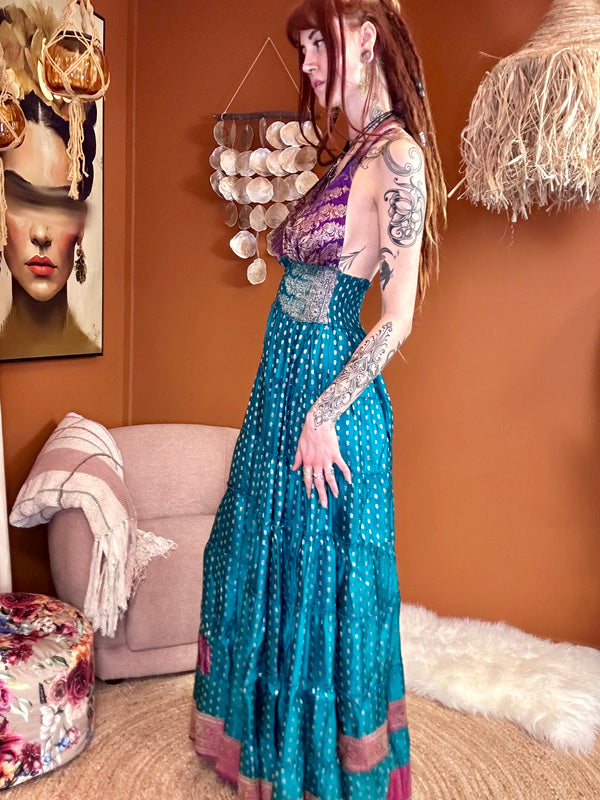 Zamira Vintage Silk Dress