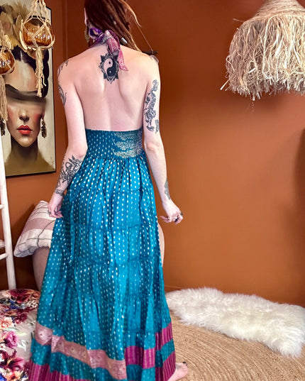 Zamira Vintage Silk Dress