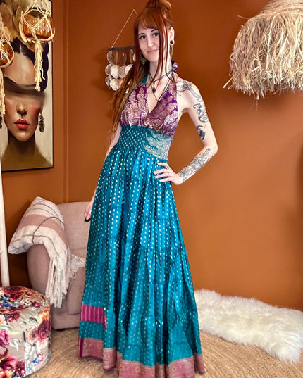 Zamira Vintage Silk Dress