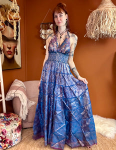 Zamira Vintage Silk Dress