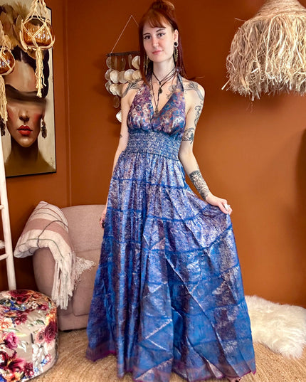 Zamira Vintage Silk Dress