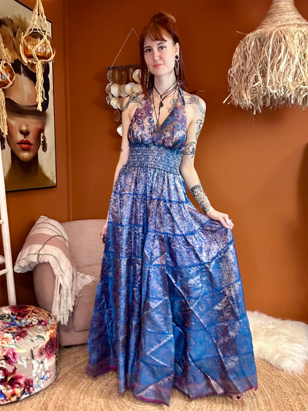 Zamira Vintage Silk Dress